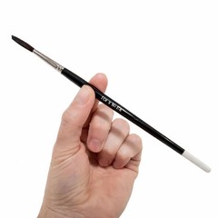 Andrew Mack 169-2 Blue Squirrel Black Synthetic Mix Quill Brush Size 2