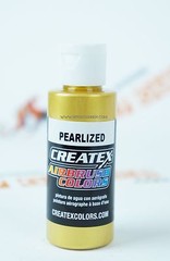 Createx Airbrush Colors 5307 Pearl Satin Gold 2oz. water-based pearlized paint