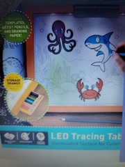 Discovery Kids LED Illuminated Tracing Tablet, 26 Piece Set With All Supplies