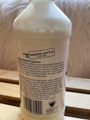 Bob Ross Gesso White Gloss 473 Ml R 6250 Fast-Drying for Interior/Exterior New