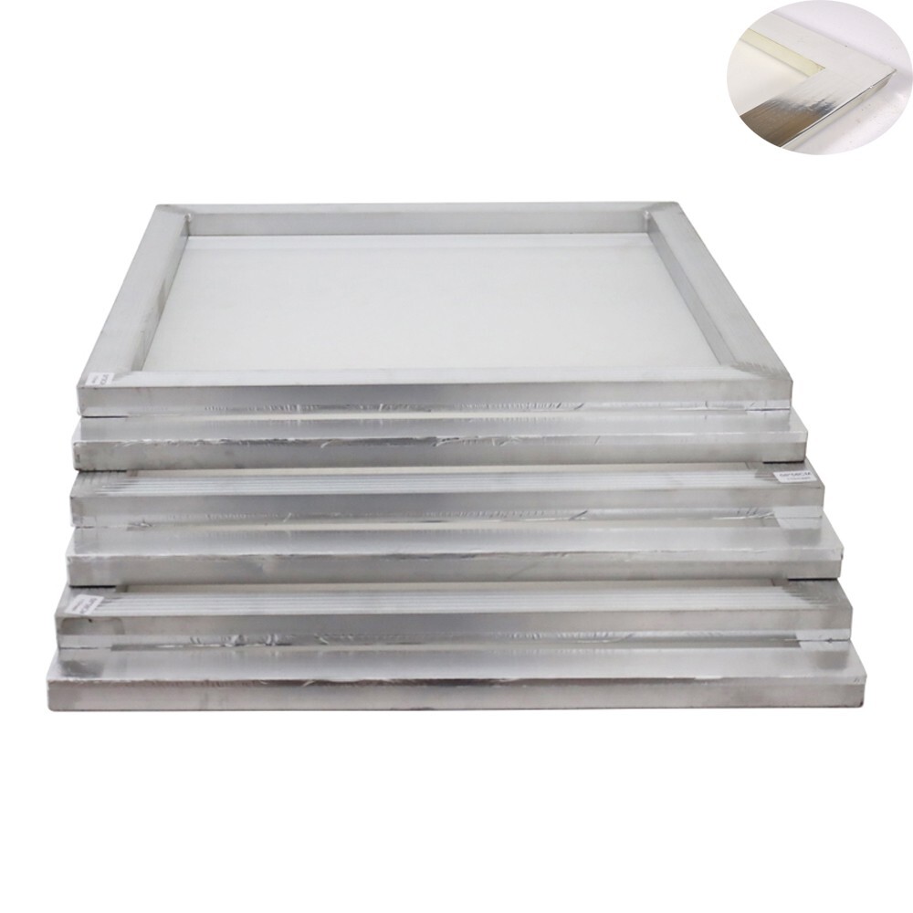 INTBUYING® 11.8″*15.7″ Screen Frame with 110 Mesh White Silk Fabric 007632