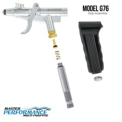 3 Cup 0.3mm Spray Gun Pistol Trigger Dual-Action AIRBRUSH SET KIT Hobby Cake