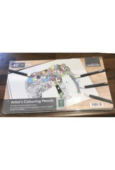 Artist’s Colouring Pencils 40 Pack – Brand New In a Metal Case Crelando Germany