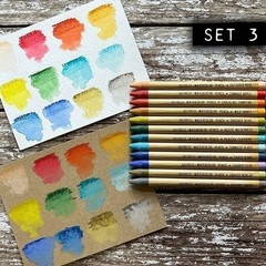 Tim Holtz Distress Watercolor Pencils Set 1, 2 and 3-36 Woodless Watercolor