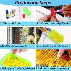 DFPSCLLA 5D Diamond Painting Kits for Adults Beginners,Cross LARGE, Cross