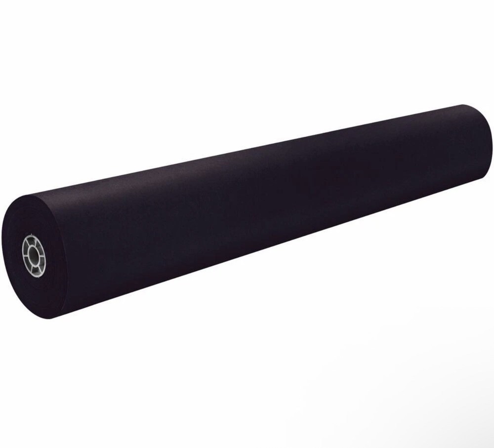 1000ft x 36 in Black Rainbow Craft Paper 63300 | 63300 029444633001