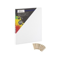 Art Sensations AR1002/GE Nassau Fine Art Canvas 24 x 30 cm, White, Normal