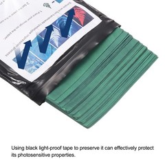 Cyanotype Paper,12 Sheet Sun Print Paper Green Crafts with Board, 2.9×4.1″