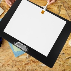STOBOK 12.58 x 17.21 Clipboard Landscape, Extra Large Horizontal Clip Board f…