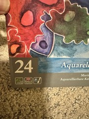 Brevilliers Cretacolor Marino Aquarelle Watercolor Pencil Set of 24, Brand New