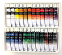 NEW SEALED Masters Touch Fine Art Studio Set of 24 Gouache Paint