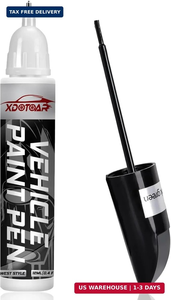 Black Touch Up Paint for Cars, Color Accurate Car Touch Up Paint, Professional A