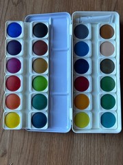 Royal Talens Holland Transparent Watercolour Set 24pans W/Mixing white tube new