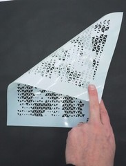 Mylar Camo Stencils Camouflage Gun Paint Cerakote HexTac EllipTAC TriTAC 3 Pack