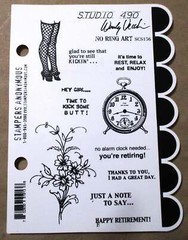 Wendy Vecchi Studio 490 Rubber Stamp – No Ring Art