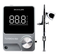 Turbox mini Kit GHAD-39: Dual-Action Airbrush & Digital Compressor,NEW 2026 🔥🔥