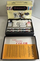 Marshall’s Photo Coloring System HOBBY SET Photo Oil Kit Photo Art Kit
