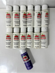 Bulk Lot 11 Apple Barrel Acrylic Craft Paint 2oz 10 White 1 Purple Craft Matte