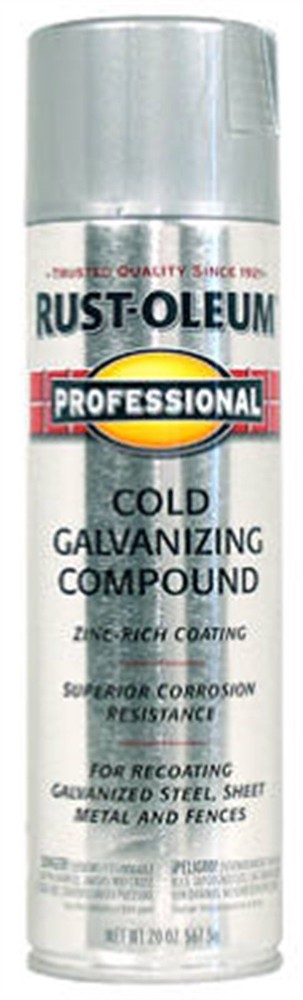 Rust-Oleum Stops Rust Cold Galvanizing Compound Spray 20oz – Gray