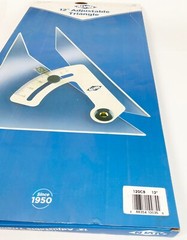 ALVIN 120C Tru-Angle, Adjustable Triangle w/Inking Edge Aluminum NEW – 12 Inches