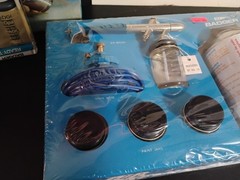 Vintage Badger Airbrush Kit No. 200 Brand New W/ Paint Box Wear