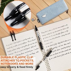 30 Pack Black Gel Pens – Fine Point 0.7mm Smooth Writing for School & Office
