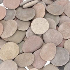 100 PCS Painting Rocks 2.23.5″ Flat Smooth River Craft DIY Stones 18 LBS