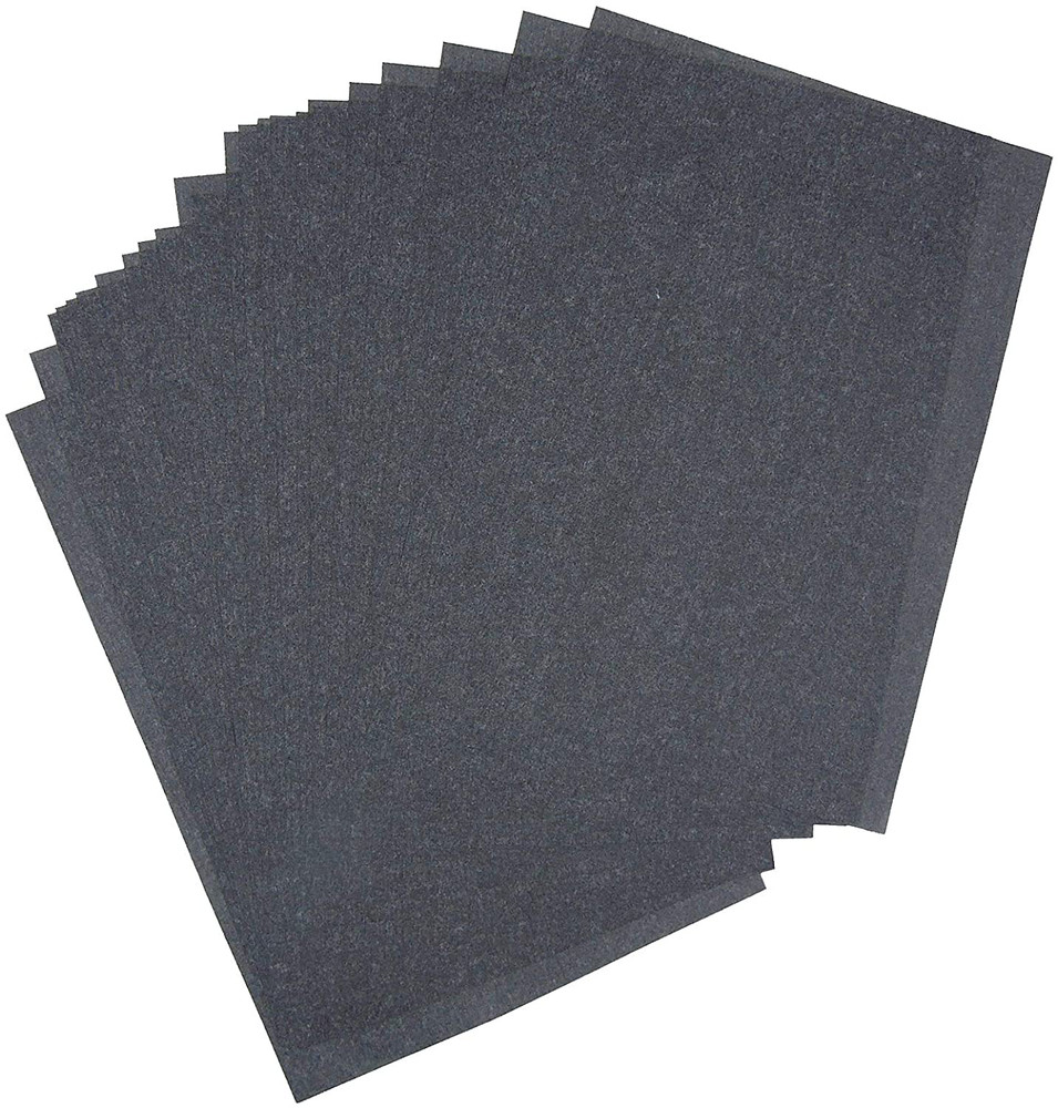 30 Sheets Carbon Transfer Paper Graphite Tracing Papers Black for Wood Canvas