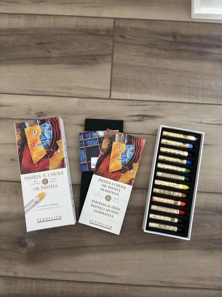 12 Professional Oil Pastels – Gently Used