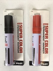 2018 Supreme PILOT PERMANENT MARKER Set Red + Black Mint Condition