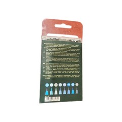 Faber Castell Pitt Artist Pens Brush The Blues 8pk India Ink Made In Germany