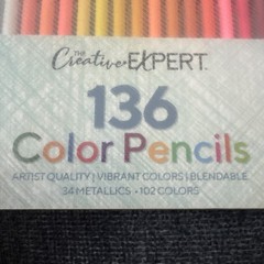 The Creative Expert 136 Color Pencils Set Art Drawing Colored Pencils