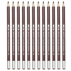 12Pcs Watercolor Pencil for Coloring, Drawing, Painting, Purple Red
