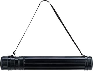TRANSON Small Poster Tube Storage 17“ to 27” Extendable for Documents Blueprints