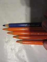 Conte a Paris Pastel Pencils France lot of 5 NOS