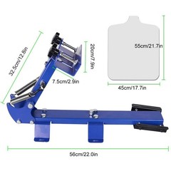 INTBUYING Screen Printing Press T-Shirt Screen Printing Machine One Color One St