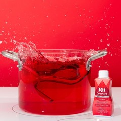 Rit DyeMore Liquid Dye, Racing Red 7 Fl Oz (Pack of 1),