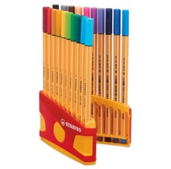 Stabilo Point 88 Fineliner 0.4mm 20 Color Set Parade Casing Fine Writing Draw
