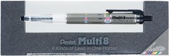 Pentel Multi-8 PH802 Mechanical Pencil Holder Type 2mm 8 Colors JAPAN