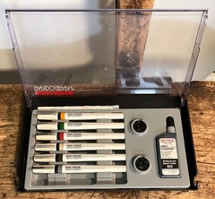 Koh-I-Noor Rapidograph Slim Pack Technical Pens 3165-SP-7 Missing 1 Pen -READ