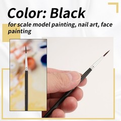 60pcs Detail Paint Brushes, Fine Tip Paint Brush with 3 Sizes 0 00 000 1585