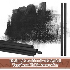 200 Pieces Willow Charcoal Sticks, Willow Charcoal, Soft Black Drawing Charco…