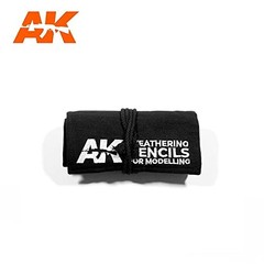 AK-Interactive Weathering Pencils – Full Range Cloth Case SW