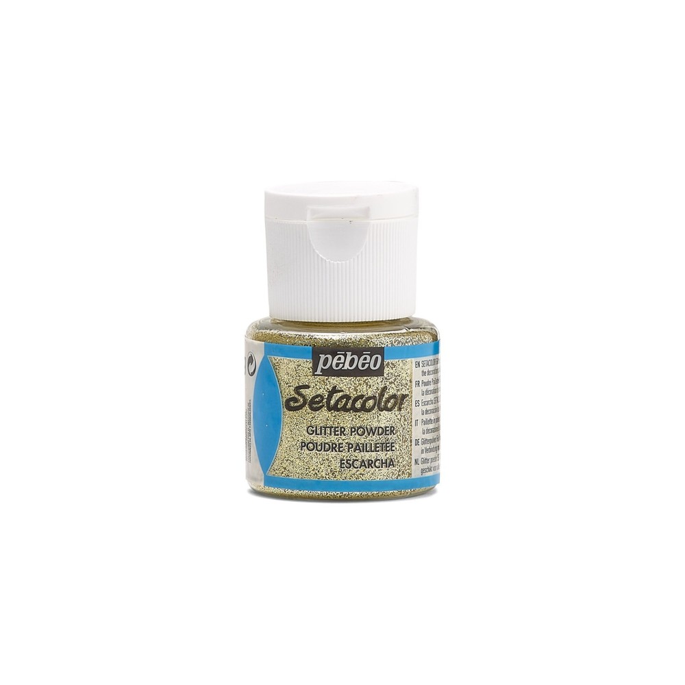 Pebeo Setacolor Glitter Powder for Fabric Painting 10g