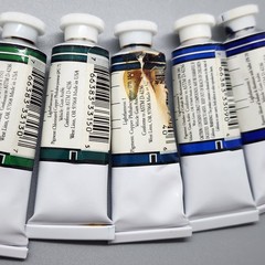 x6 M. Graham Artists Watercolor 15ml Tubes* – Phthalocyanine Blue Green Viridian