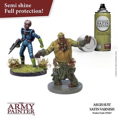 The Army Painter Satin Varnish, Spray 13.5 Fl Oz (Pack of 1), Varnish