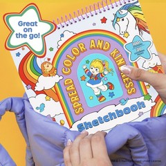 Rainbow Brite Sketchbook 20 Pages & 100+ 10.5 x 9.5 inches,