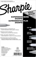 Sharpie Metallics 6 Count Metallic Assorted Colors, 6