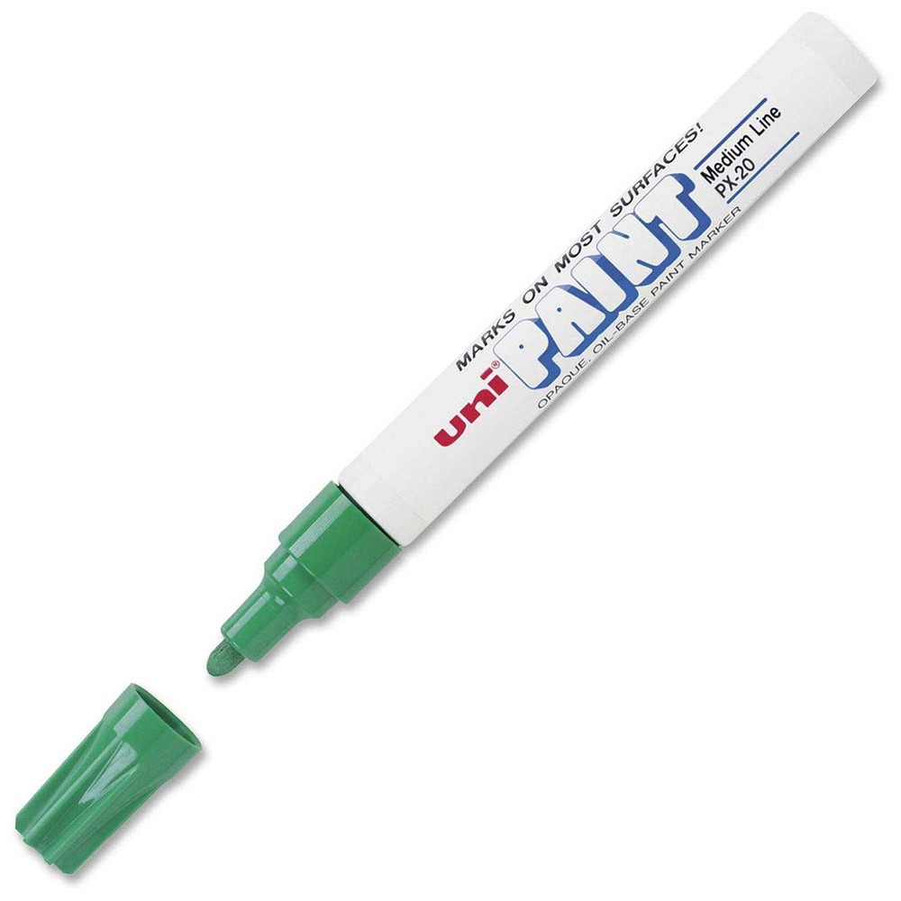 UNIBALL UNI-BALL PAINT MARKER MEDIUM LINE PX-20 12 COUNT – GREEN
