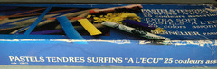 Vtg Sennelier Pastels Tendres Surfins “A L’Ecu” extra soft 25 asst colors 132171